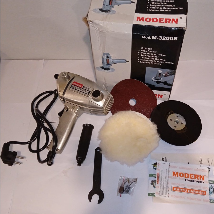 SALE  OBRAL Mesin Polisher Mesin Poles 7 Inch M3200B M-3200B Modern