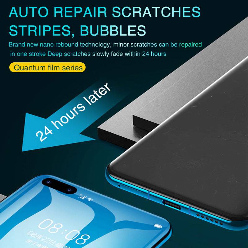 3Pcs Screen Protector For Huawei P20 Lite P30 Pro P40 P10 Pus P Smart 2019 Z Full Cover Hydrogel Film For Mate 10 20 20X 30 40