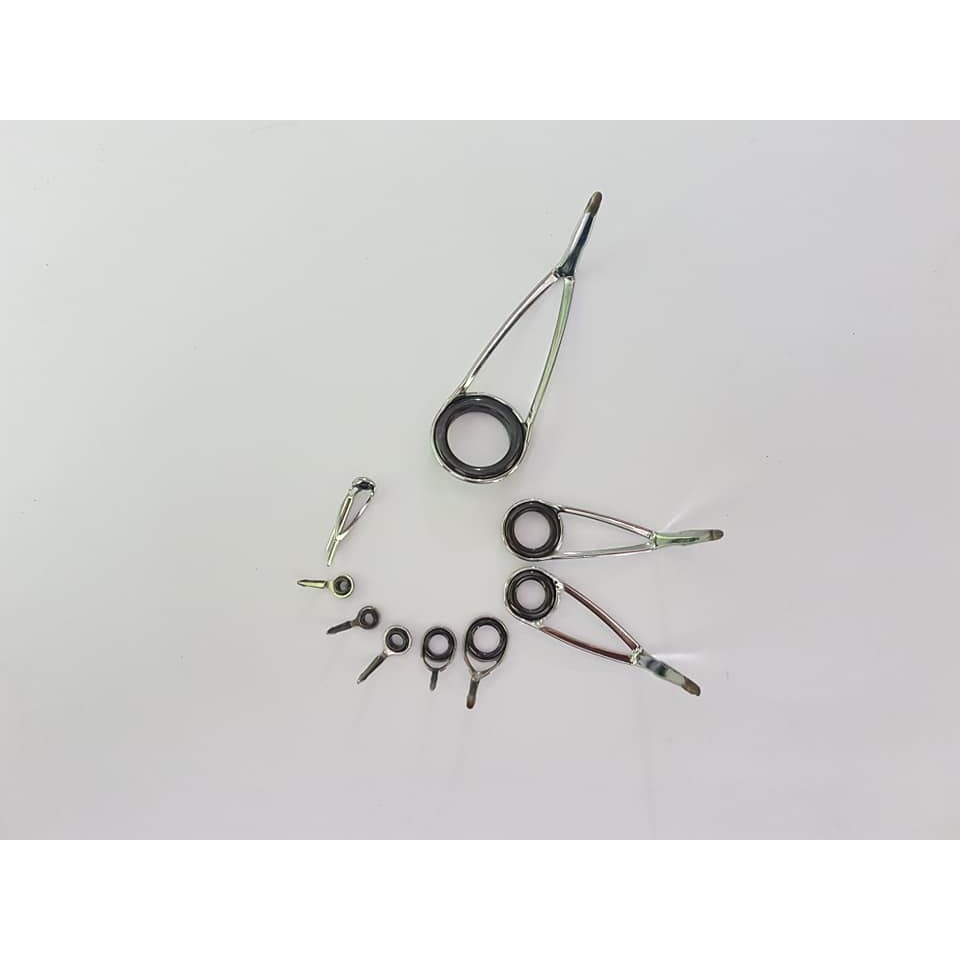 Guide Set UL 1 kaki isi 9 pcs / Ring Buat Custom Joran Spinning