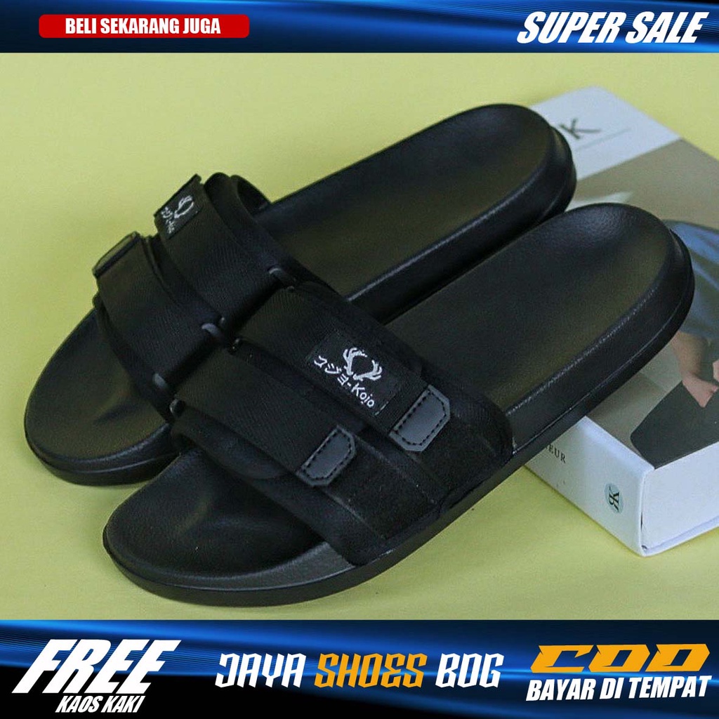 TOMS|Sandal Slide Pria Trendy Asli Original Distro Anti Slip Sendal Pria Casual Kekinian Main Gaya Hangout Jalan Laki Laki