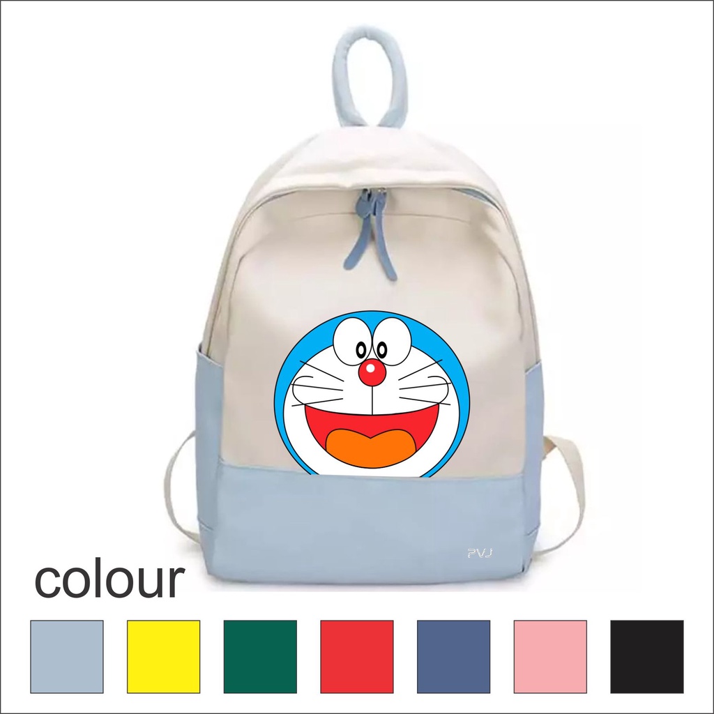 PVJ Tas karakter Doraemon Anak Perempuan Laki Laki Sd Ransel Sekolah