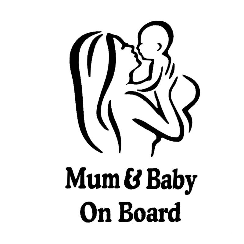 Stiker Motif Kartun  Warna  Warni  untuk Peringatan Bayi di 