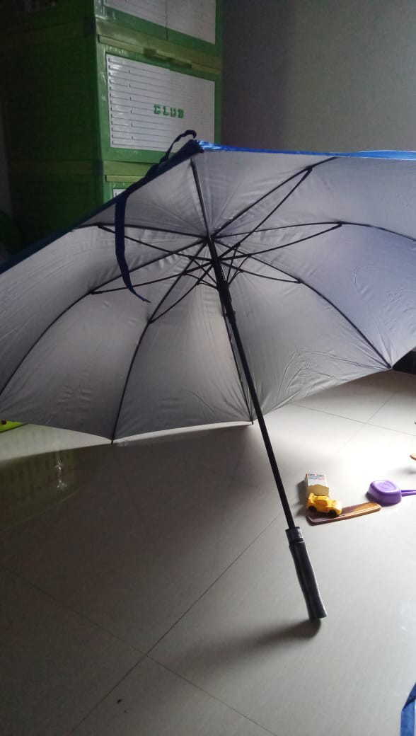 Felwinshop Payung Jumbo Polos Fiber Kuat Dan Kokoh