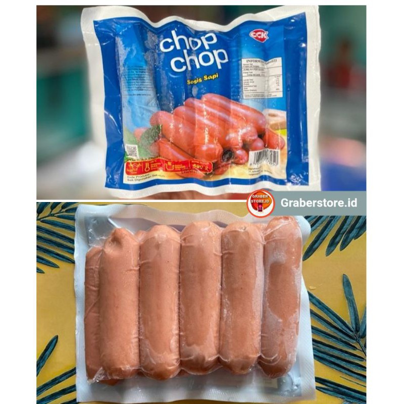 

chop chop sosis sapi bakar jumbo isi 10 500gr