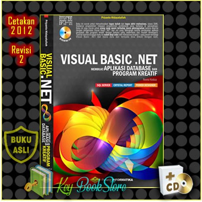 Jual Buku Visual Basic .Net Membuat Aplikasi Database Dan Program ...