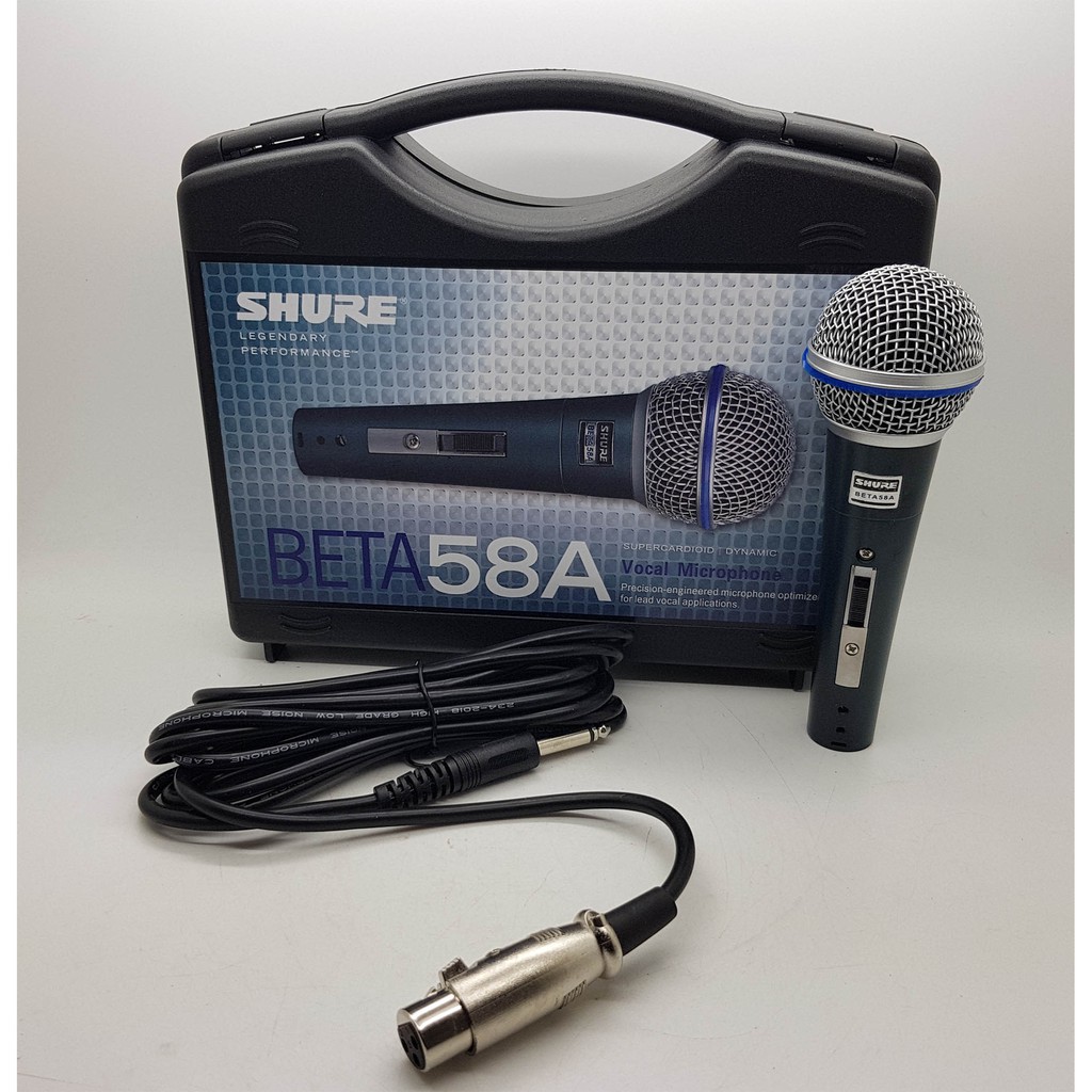 Microphone SHURE Beta 58A Koper with Switch