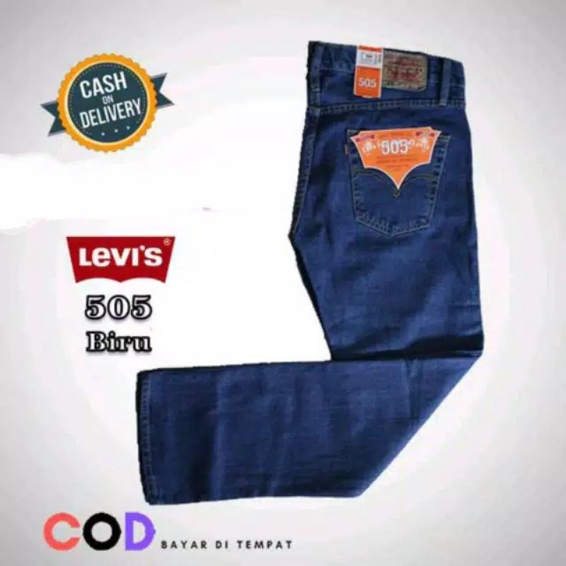 CELANA DENIM JEANS REGULER STANDAR KERJA TERMURAH / CELANA UFC MURAH STANDAR REGULLER PRIA DEW