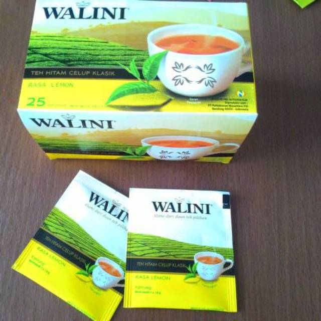 

Teh celup hitam walini rasa lemon