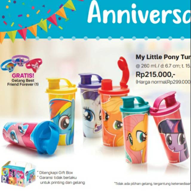 Botol minum My little Pony 260 ml