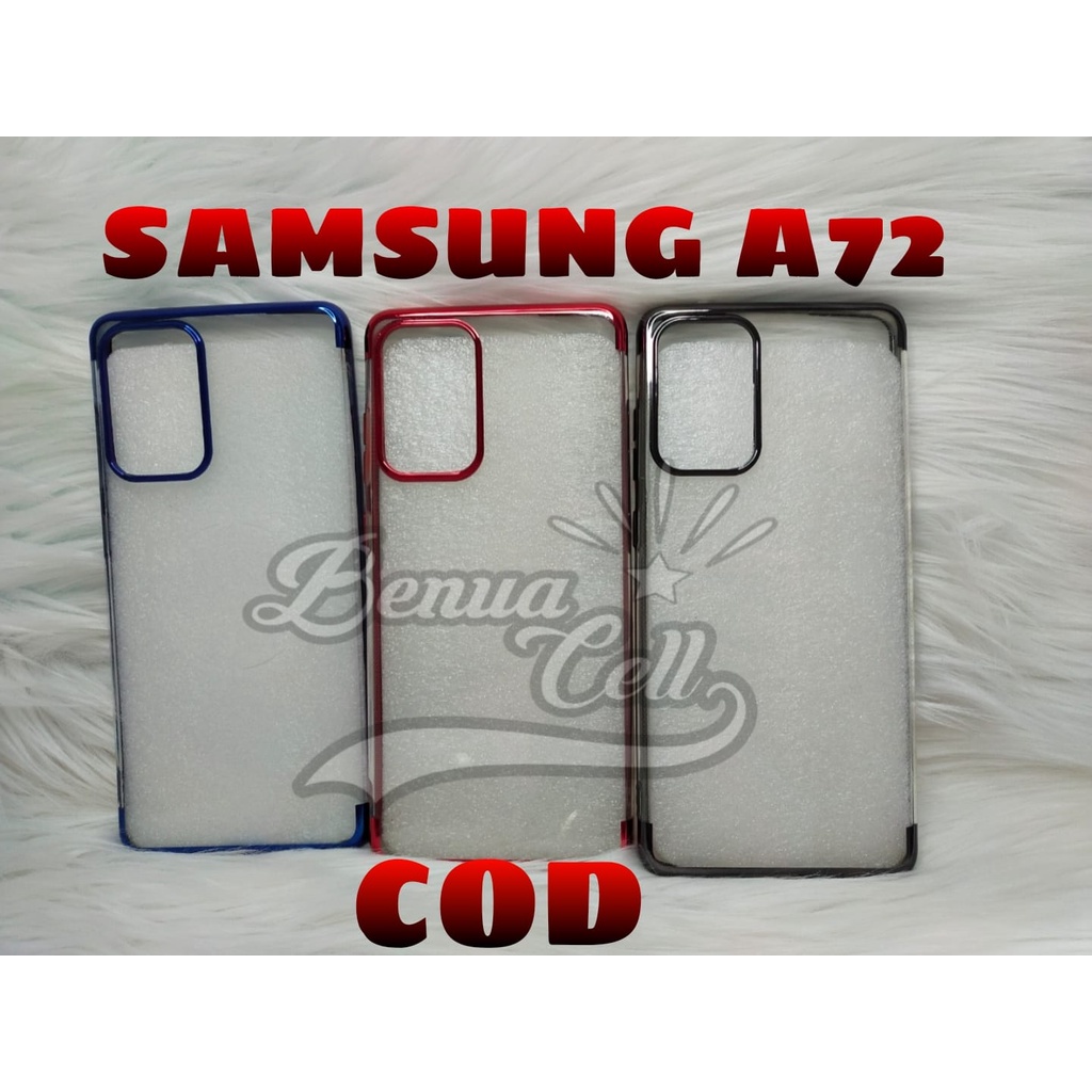 SAMSUNG A54 4G, SAMSUNG A72 SOFTCASE SHINING CHROME PREMIUM SAMSUNG A54 A72 - BC