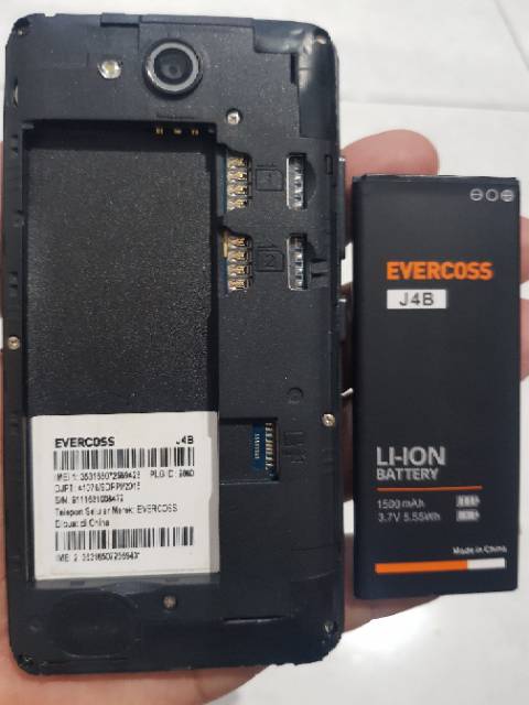 Evercoss J4b Ram 512 Rom 4gb Bekas Seken Shopee Indonesia
