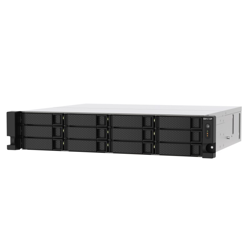 QNAP TS-1273AU-RP-8G 12-Bay Rackmount NAS Server External Storage