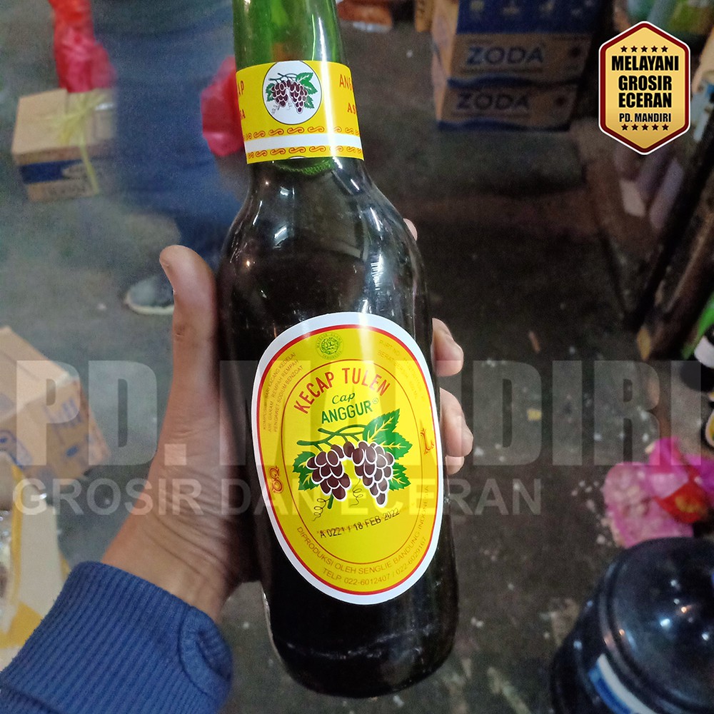 Jual CAP ANGGUR KECAP ASIN TULEN 600 ML | Shopee Indonesia