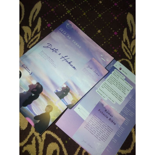 Novel Dikta & Hukum (bekas/pernah pakai) ORI