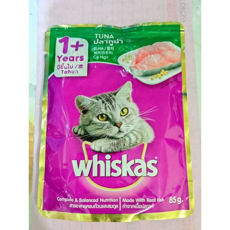 Whiskas Sachet Basah Tuna Makanan Kucing Murah