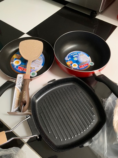Deep Wok Wajan Panci Teflon Penggorengan Anti Lengket Cekung Maxim Valentino 24 Cm Deep Wok