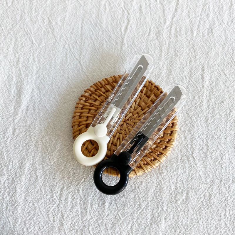 

Cute mini cutter aesthetic white - black ( Ridhl Stuff)