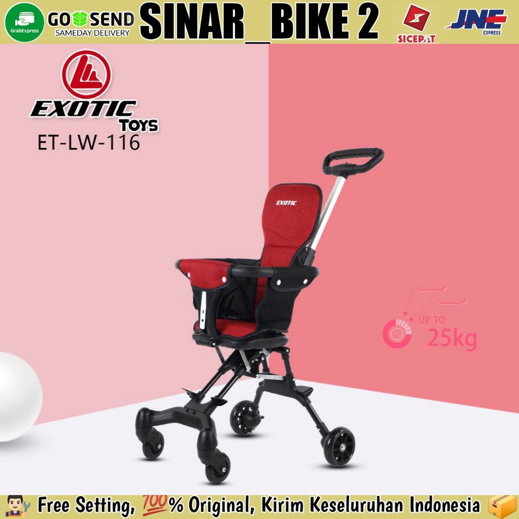 Magic Stroller Kursi dorong Exotic Traveller Cabin Kabin stroller LW 116, &amp; LW 132 &amp; Magic Stroller IORA BABY W668