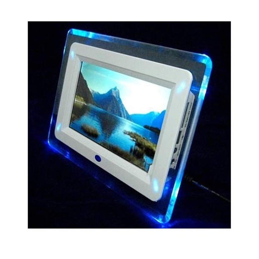 Digital Foto Frame 7 inch Multimedia With LED