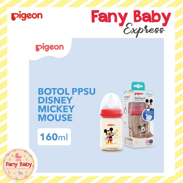 PIGEON BOTTLE PPSU 160ML MICKEY DISNEY