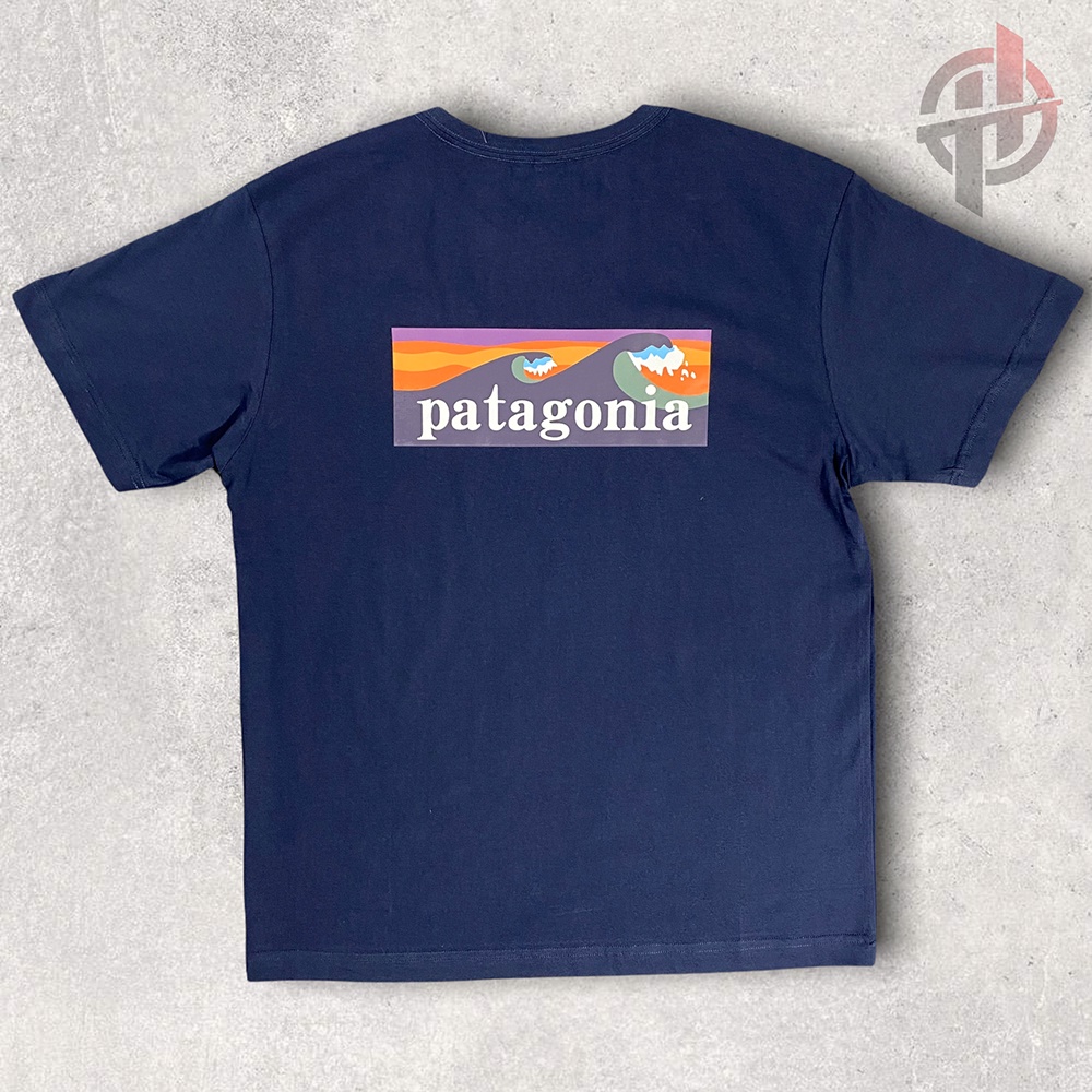 PATAGONIA CAPILENE COOL DAILY TEE NAVY | KAOS