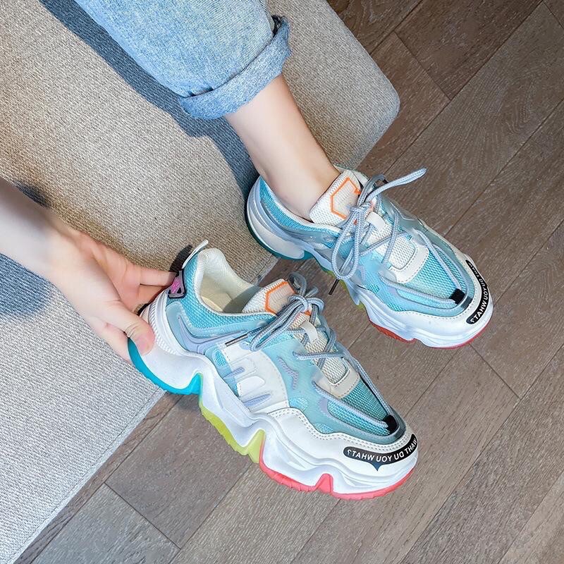V262 SEPATU SNEAKERS WANITA IMPORT SPORTS KOREA TERBARU-4