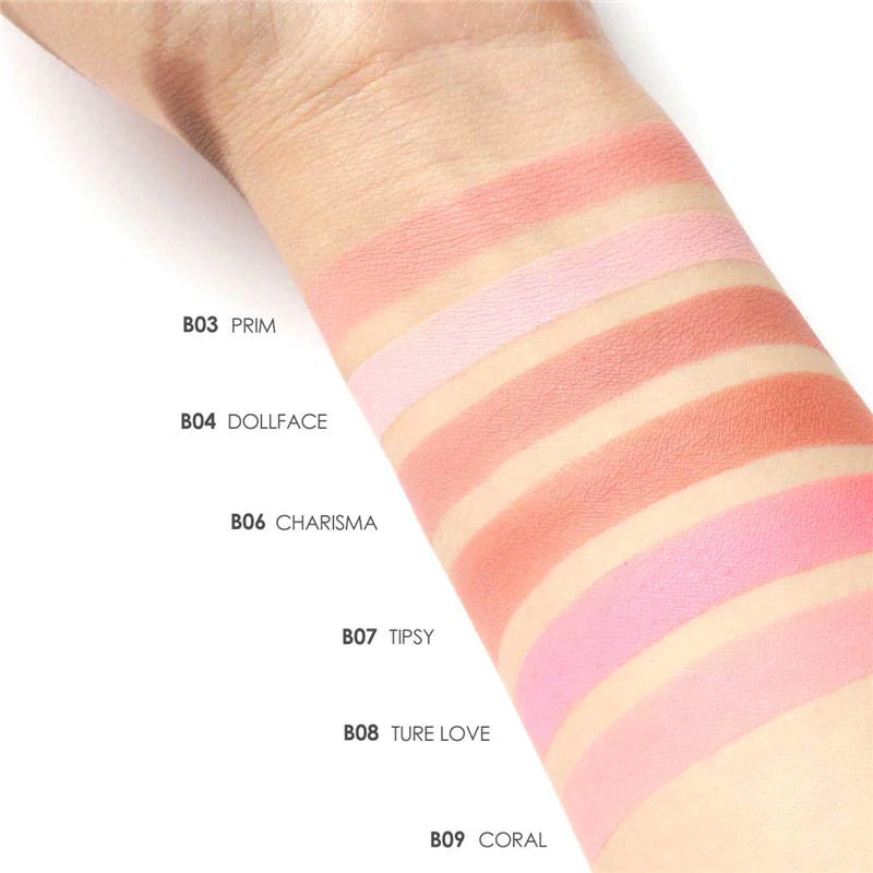 FOCALLURE 11 Colors Face Mineral Pigment Blusher Blush Powder BPOM FA-25 FA25 FA 25