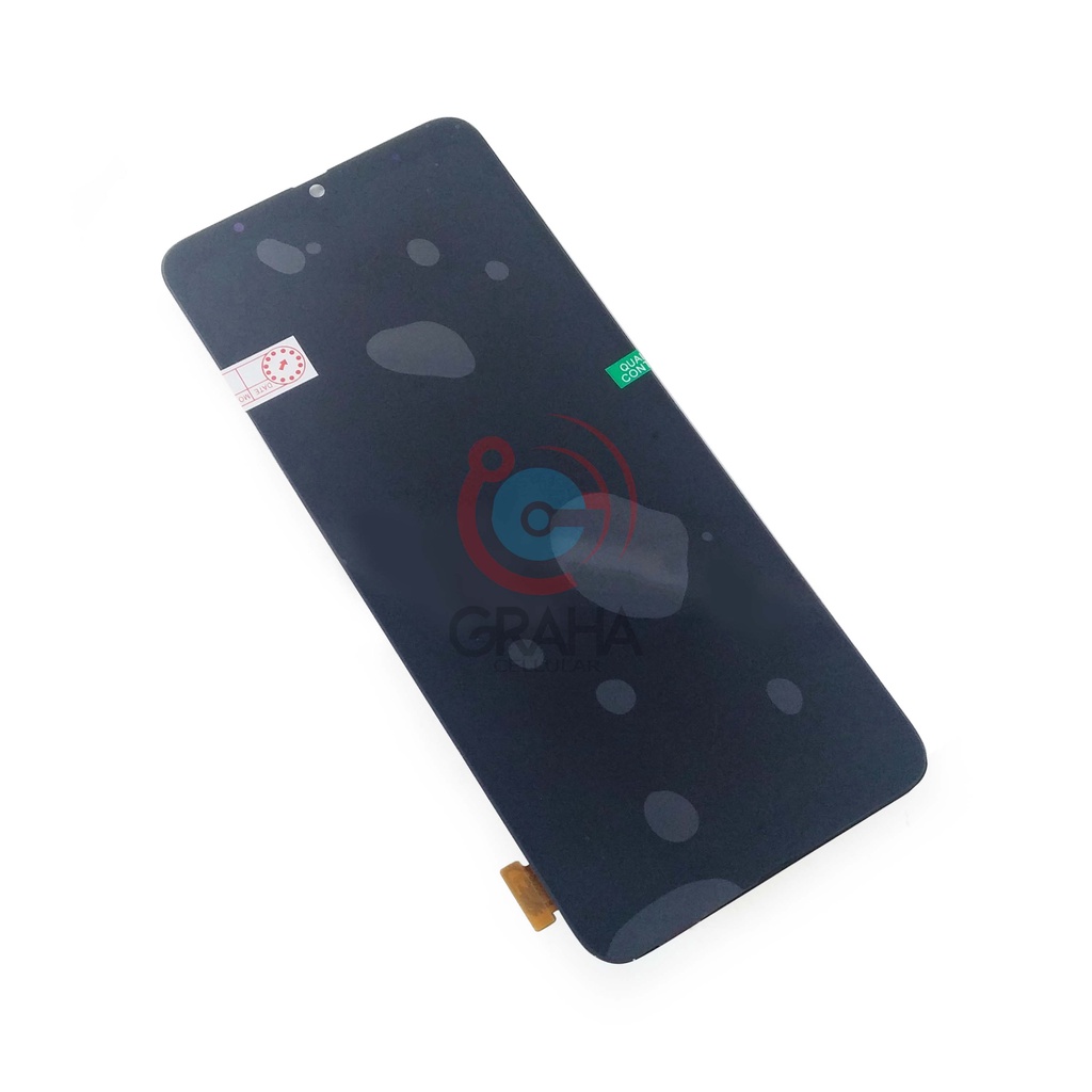 LCD SAMSUNG A70 / A705 SMALL / GLASS / FINGER PRINT FULLSET TOUCHSREEN ORI