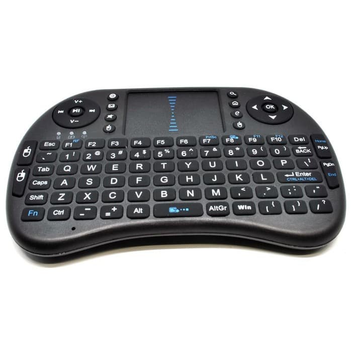 Taffware Mini Keyboard Wireless 2.4GHz dengan Touch Pad &amp; Fungsi Mouse