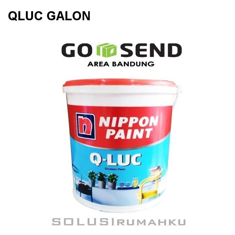 Jual NIPPON QLUC GALON 4.5 KG CAT TEMBOK PUTIH Q-LUC NIPPON PAINT ...