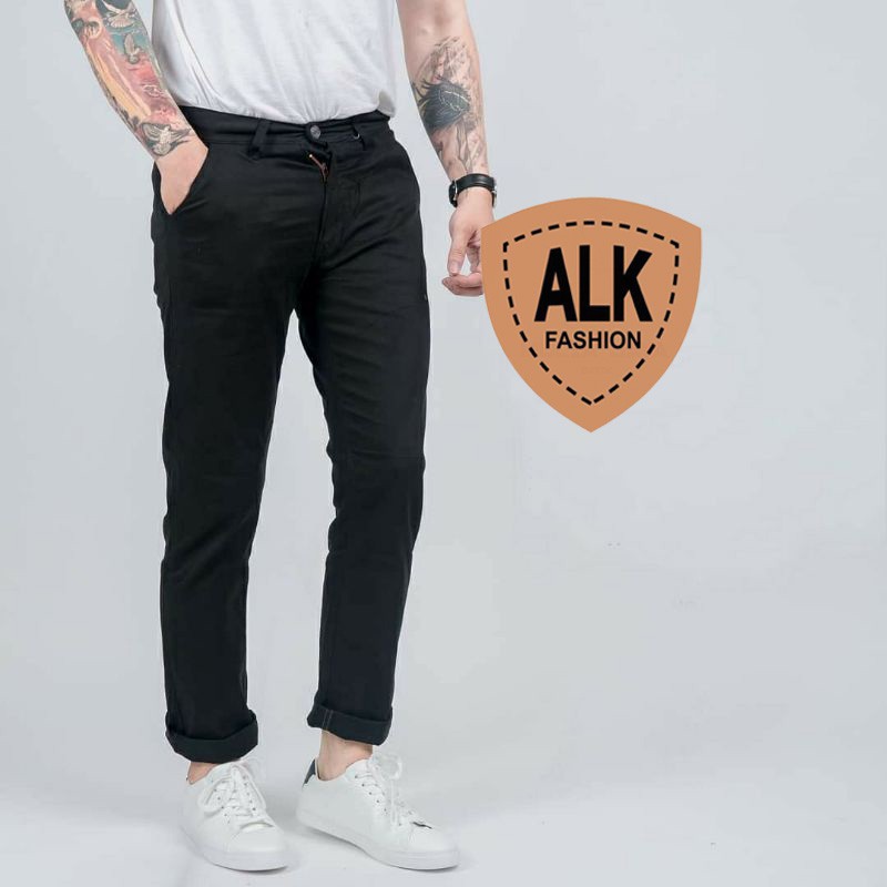 [TERLARIS] CELANA PANJANG PRIA UKURAN 28-38 PREMIUM QUALITY CHINOS SLIMFIT COWO SKINNY POLOS COWOK