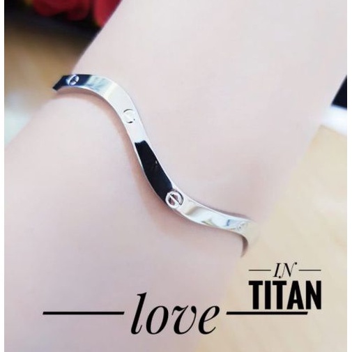 Titanium Gelang wanita t4555