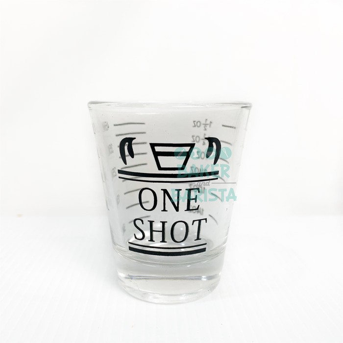 Espresso Glass One Shot Glass / Gelas Takar Espresso 048001