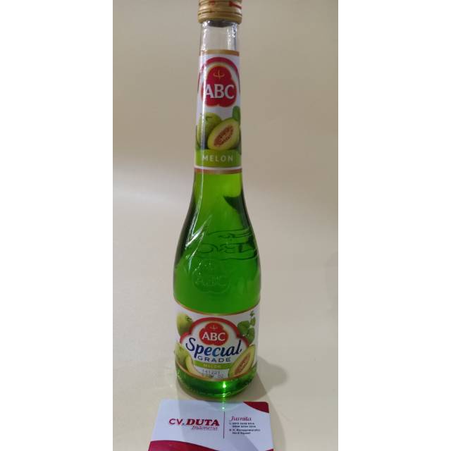 

Syrup ABC special grade 485 ml, varian rasa cocopandan, melon