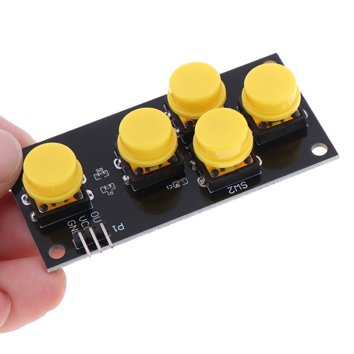 AD Keyboard Simulasi 5 Tombol Module Analog Button Modul Arduino