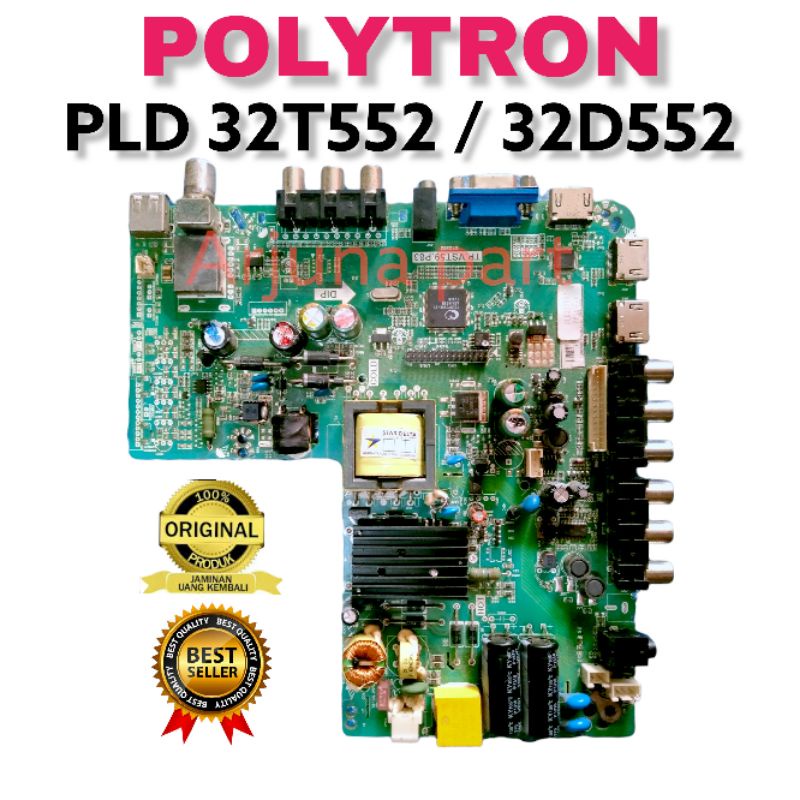 Mainboard TV polytron PLD32T552 / Mainboard TV polytron PLD32D552 / MB TV Polytron PLD32D552/ MB 32T