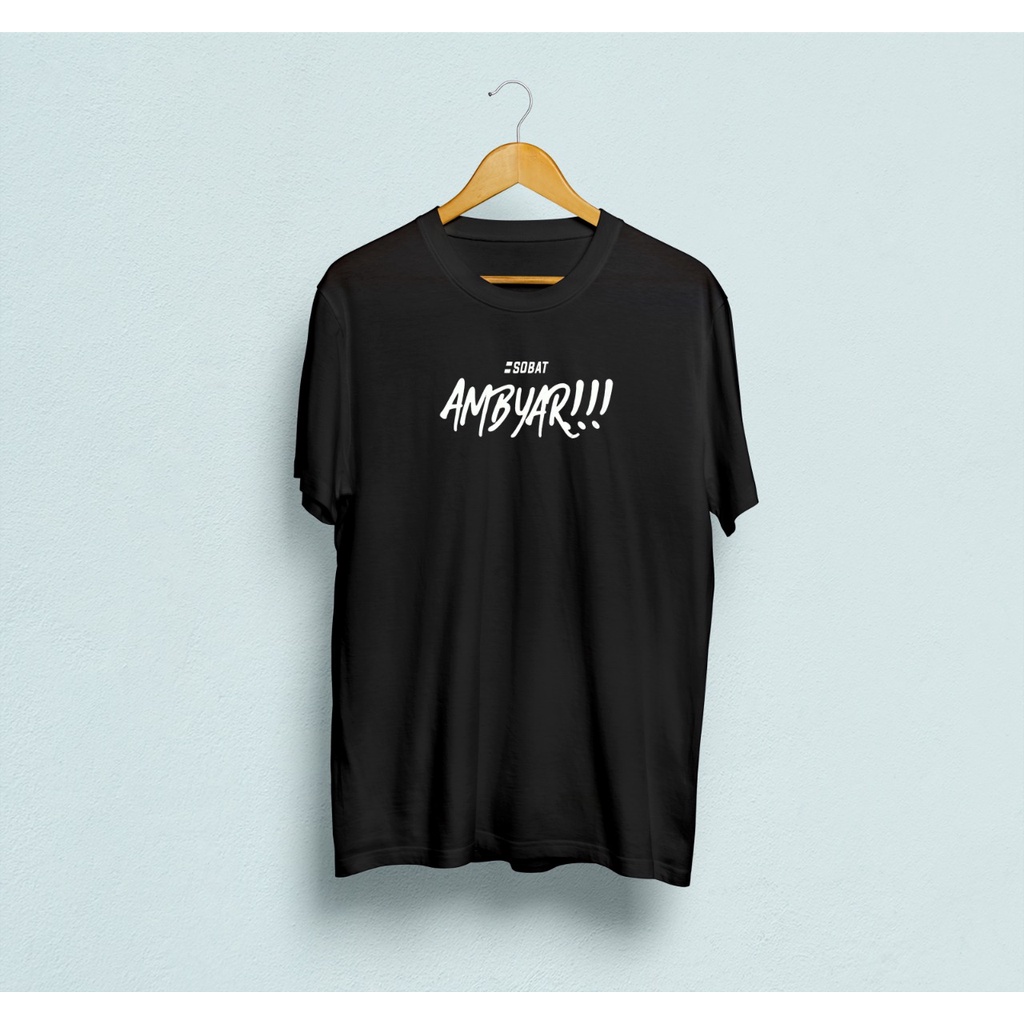 Kaos murah Kaos distro murah baju  distro pria t-shirt murah combed30s ambryar hitam