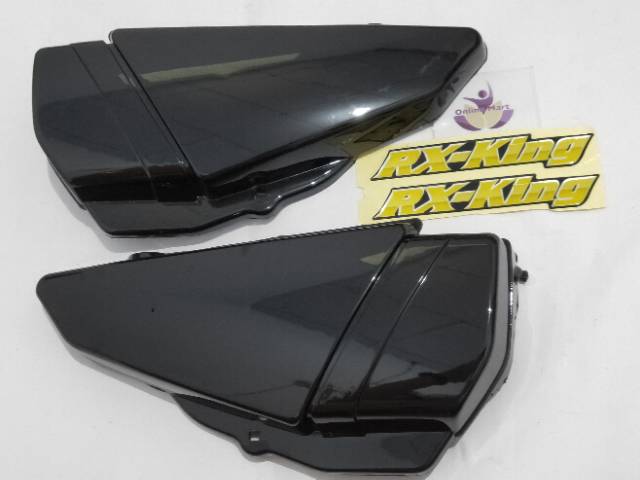 cover box aki RX king tutup aki bok RX-King plus emblem