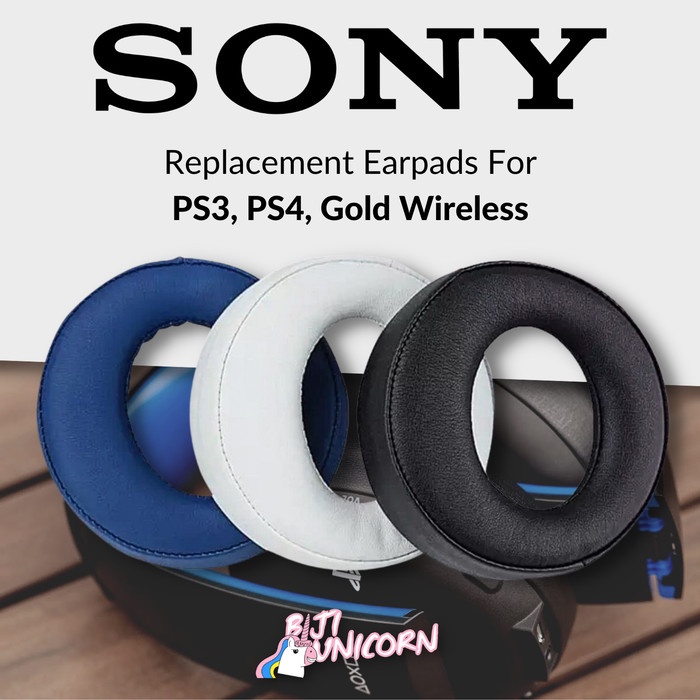 Earcup Earpad Ear Cushion Cushion Sony PS4 Gold Wireless 7.1 PS3 Busa Foam