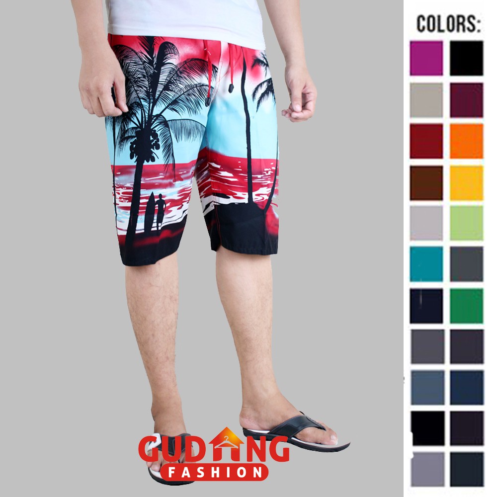 Celana Pantai Pria Super Quick Dry Multi Colour - CLN (COMB)