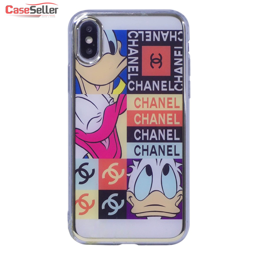 CaseSeller - iPh XS Max | 11 Pro 5.8 | 11 6.1 | 11 Pro Max 6.5 Softcase Chrome Lensa