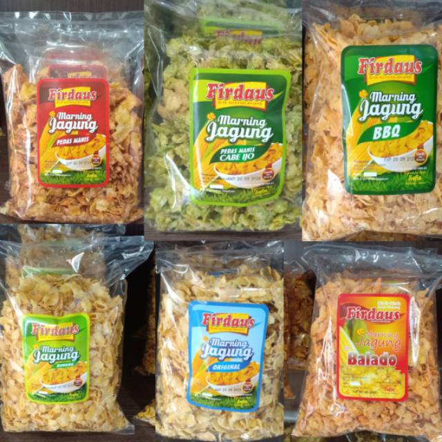 Camilan Khas Malang Marning jagung Firdaus