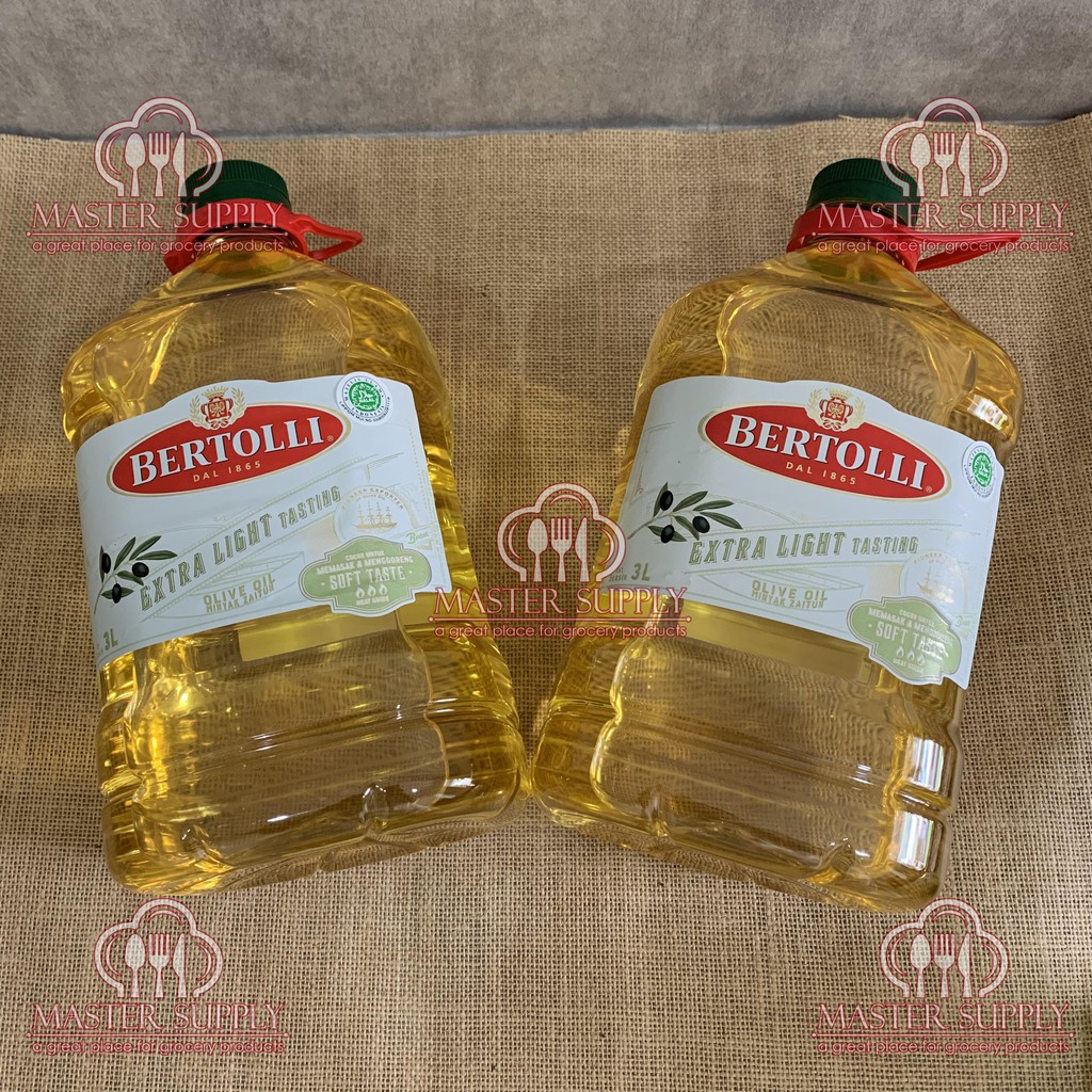 

BERTOLLI EXTRA LIGHT OLIVE OIL 3 LT / MINYAK GORENG / TERMURAH