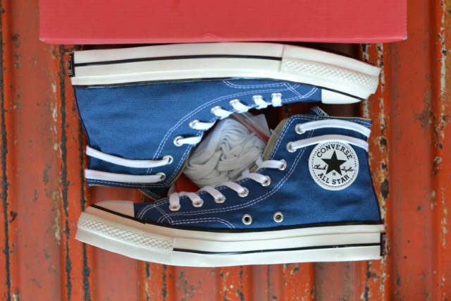 TERBARU!! SEPATU CONVERSE 70S HIGH BLUE WHITE EGRET (for man&amp;women)