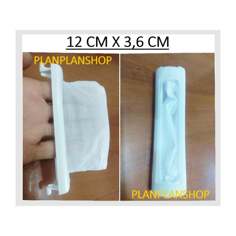 Saringan Filter mesin cuci Sharp Aquamagic &amp; Dolphin 12cm x 3,6cm
