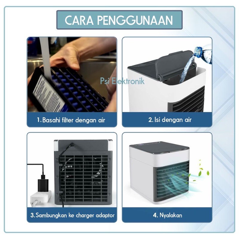 /AC Mini Portable USB AC Arctic Air Cooler Fan / MINI AC PENDINGIN RUANGAN SERBAGUNA