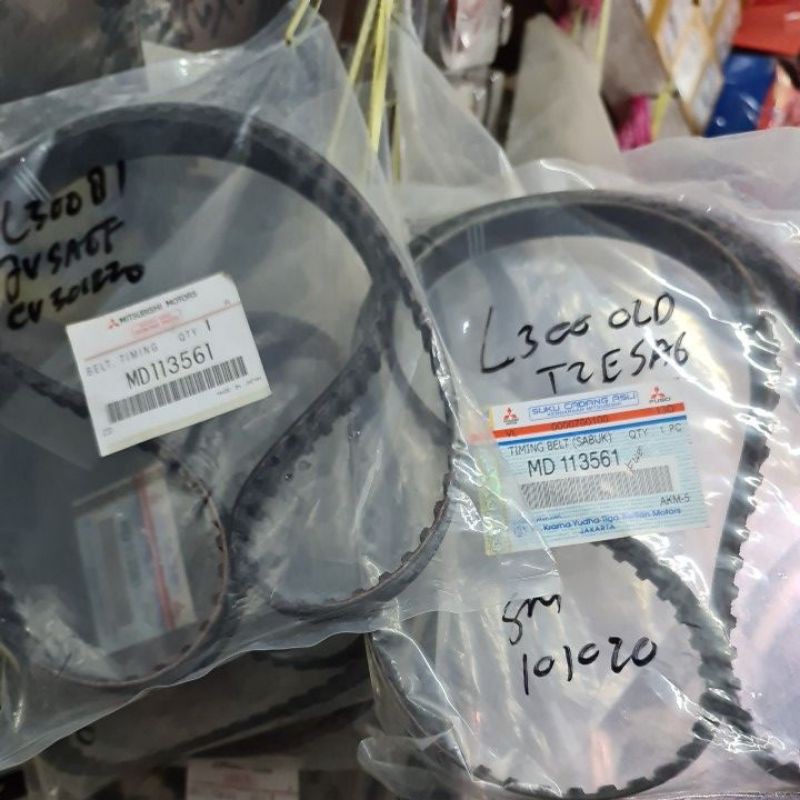 Timing Belt Mitsubishi L300 Bensin Old Tahun 1981-1983 Transmisi 5 Speed (4G33) Jepang / Taiwan
