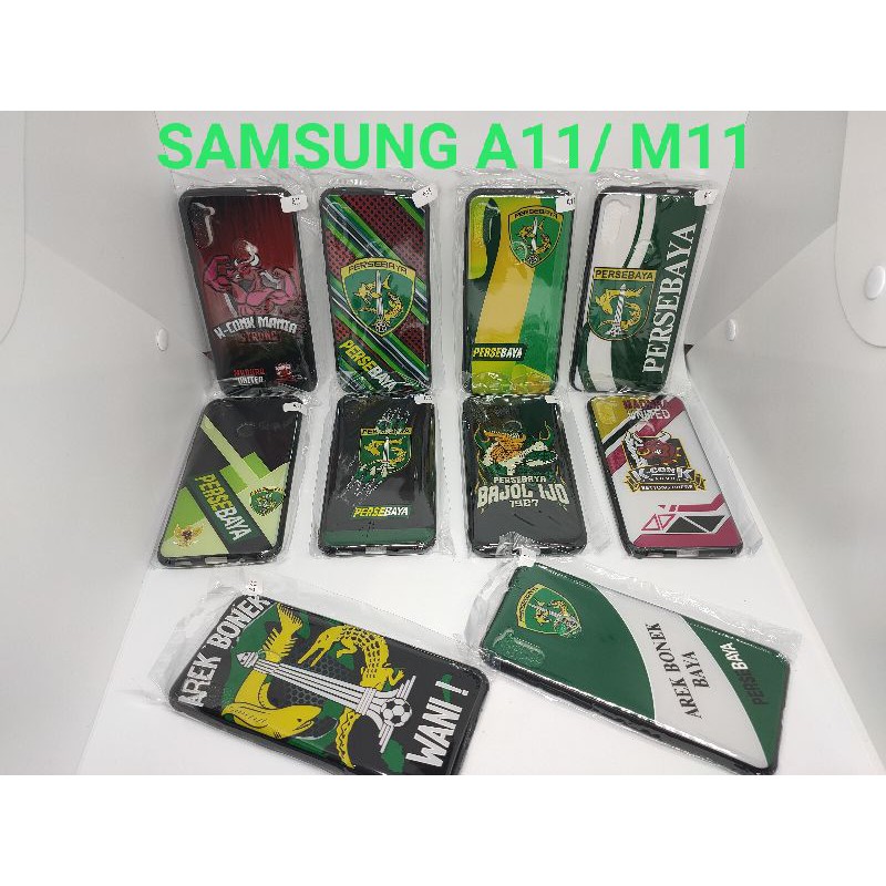 SAMSUNG A11, M11 SOFTCASE KARAKTER PERSEBAYA MADURA UNITED CLUB BOLA