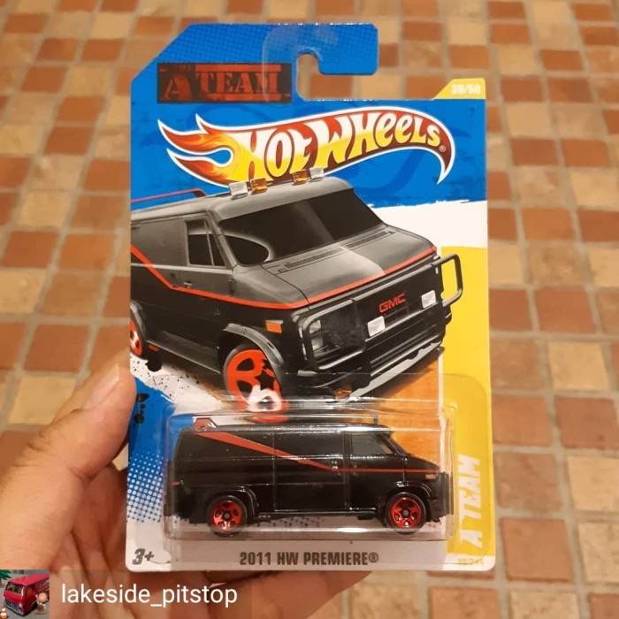 Diecast Hot Wheels The A Team Van