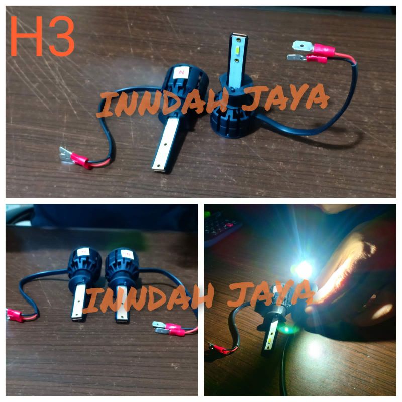 Turbo Led Macrone H3 / Lampu Led Macrone H3 12 Volt Universal Mobil